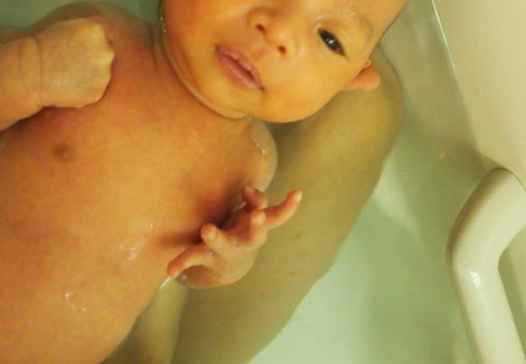 赤ちゃんとのお風呂